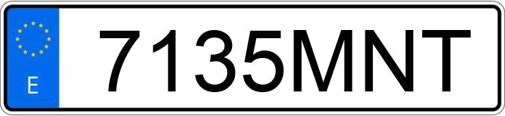 Numer rejestracyjny 7135MNT posiada TOYOTA C-HR Numer rejestracyjny 7135MNT posiada TOYOTA C-HR