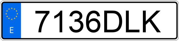 Numer rejestracyjny 7136DLK posiada SKODA FABIA Numer rejestracyjny 7136DLK posiada SKODA FABIA