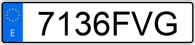 Numer rejestracyjny 7136FVG posiada TOYOTA HILUX