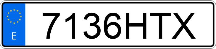 Numer rejestracyjny 7136HTX posiada SKODA FABIA Numer rejestracyjny 7136HTX posiada SKODA FABIA