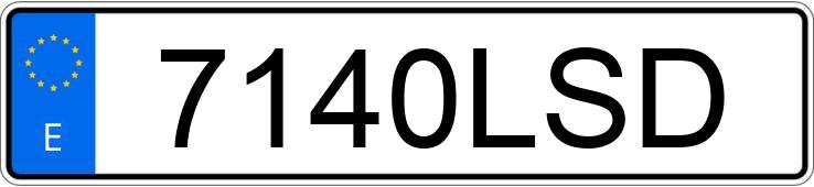 Numer rejestracyjny 7140LSD posiada RENAULT MEGANE ZEN 1.5DCI BLUE 115 Numer rejestracyjny 7140LSD posiada RENAULT MEGANE ZEN 1.5DCI BLUE 115