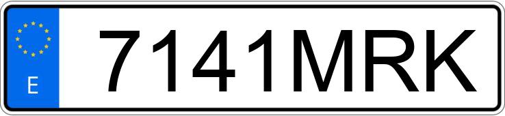Numer rejestracyjny 7141MRK posiada MERCEDES E (214) Numer rejestracyjny 7141MRK posiada MERCEDES E (214)