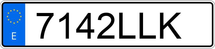 Numer rejestracyjny 7142LLK posiada SEAT LEON Numer rejestracyjny 7142LLK posiada SEAT LEON