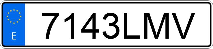 Numer rejestracyjny 7143LMV posiada FORD FOCUS