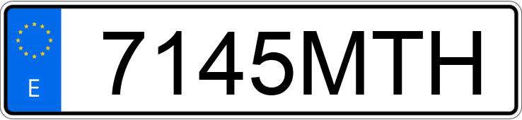Numer rejestracyjny 7145MTH posiada FORD FOCUS