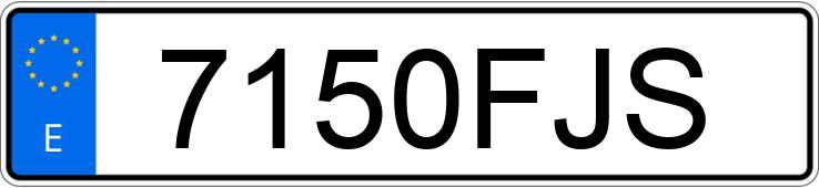 Numer rejestracyjny 7150FJS posiada CITROEN C4