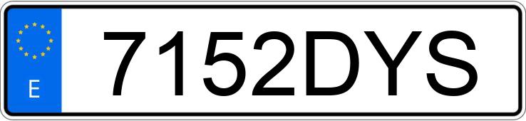 Numer rejestracyjny 7152DYS posiada BMW SERIE 3 Numer rejestracyjny 7152DYS posiada BMW SERIE 3