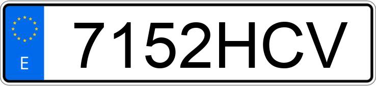 Numer rejestracyjny 7152HCV posiada MINI MINI