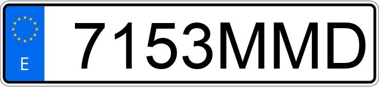 Numer rejestracyjny 7153MMD posiada AUDI RS3