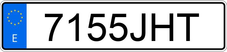 Numer rejestracyjny 7155JHT posiada SEAT ALTEA XL