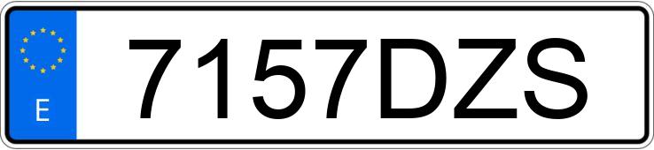 Numer rejestracyjny 7157DZS posiada OPEL ASTRA GTC