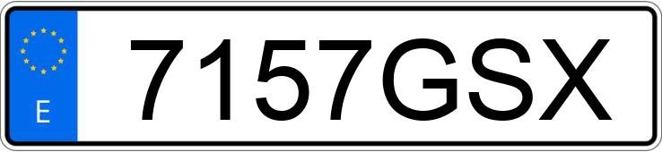 Numer rejestracyjny 7157GSX posiada VOLVO XC60