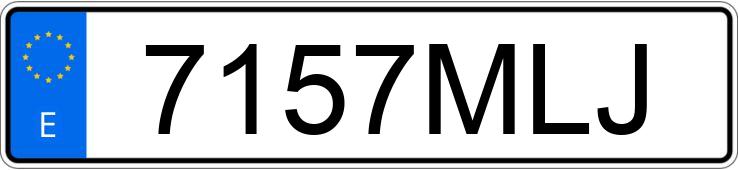 Numer rejestracyjny 7157MLJ posiada MERCEDES GLE (167)