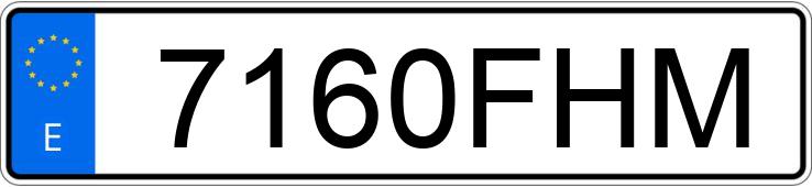 Numer rejestracyjny 7160FHM posiada VOLKSWAGEN TRANSPORTER Numer rejestracyjny 7160FHM posiada VOLKSWAGEN TRANSPORTER