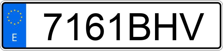 Numer rejestracyjny 7161BHV posiada VOLKSWAGEN GOLF Numer rejestracyjny 7161BHV posiada VOLKSWAGEN GOLF