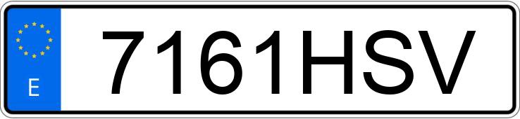 Numer rejestracyjny 7161HSV posiada CITROEN JUMPER