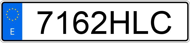 Numer rejestracyjny 7162HLC posiada OPEL CORSA