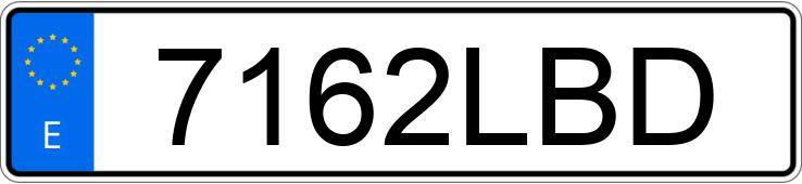 Numer rejestracyjny 7162LBD posiada BMW SERIE 2