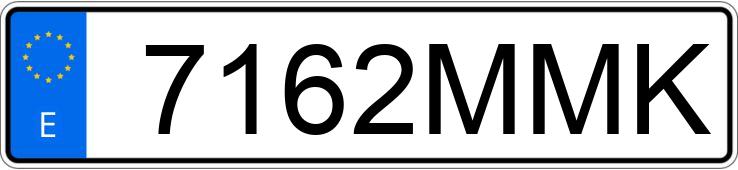 Numer rejestracyjny 7162MMK posiada TOYOTA YARIS CROSS