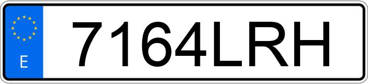 Numer rejestracyjny 7164LRH posiada YAMAHA X-MAX