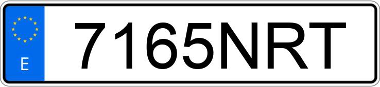 Il numero di registrazione 7165NRT ha CITROEN C4