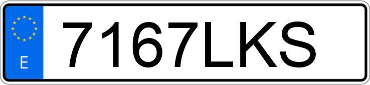 Numer rejestracyjny 7167LKS posiada SEAT LEON Numer rejestracyjny 7167LKS posiada SEAT LEON