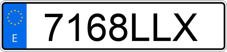 Numer rejestracyjny 7168LLX posiada BMW X5 G05 XDRIVE 30DA