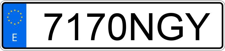 Numer rejestracyjny 7170NGY posiada FORD RANGER Numer rejestracyjny 7170NGY posiada FORD RANGER