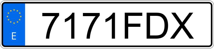 Numer rejestracyjny 7171FDX posiada SUZUKI DL 650 Numer rejestracyjny 7171FDX posiada SUZUKI DL 650