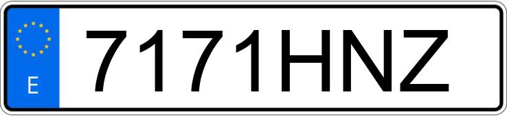 Numer rejestracyjny 7171HNZ posiada TOYOTA YARIS Numer rejestracyjny 7171HNZ posiada TOYOTA YARIS