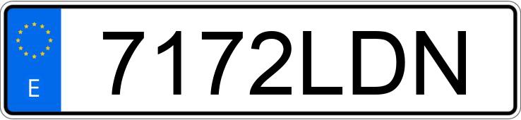 Numer rejestracyjny 7172LDN posiada BMW X3 Numer rejestracyjny 7172LDN posiada BMW X3