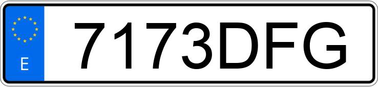 Numer rejestracyjny 7173DFG posiada RENAULT CLIO Numer rejestracyjny 7173DFG posiada RENAULT CLIO