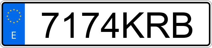 Numer rejestracyjny 7174KRB posiada MITSUBISHI OUTLANDER Numer rejestracyjny 7174KRB posiada MITSUBISHI OUTLANDER