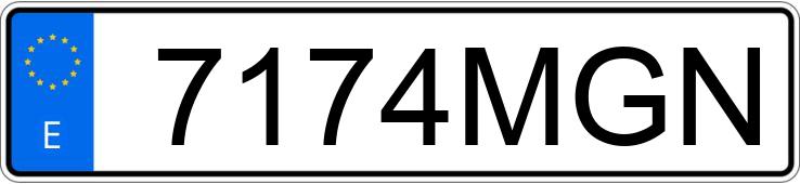 Numer rejestracyjny 7174MGN posiada BMW SERIE 1 Numer rejestracyjny 7174MGN posiada BMW SERIE 1