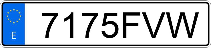 Numer rejestracyjny 7175FVW posiada FIAT BARCHETTA Numer rejestracyjny 7175FVW posiada FIAT BARCHETTA