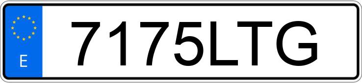 Numer rejestracyjny 7175LTG posiada IVECO S-WAY