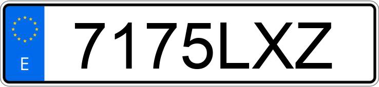 Numer rejestracyjny 7175LXZ posiada HYUNDAI I30