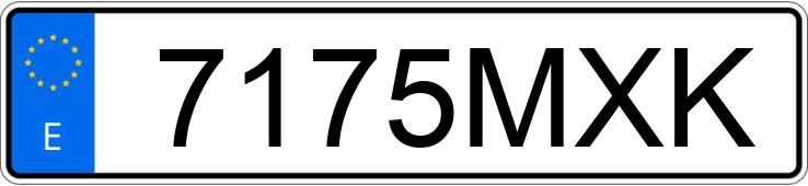 Numer rejestracyjny 7175MXK posiada LEXUS NX 450 H+