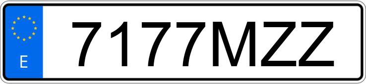 Numer rejestracyjny 7177MZZ posiada OPEL CORSA