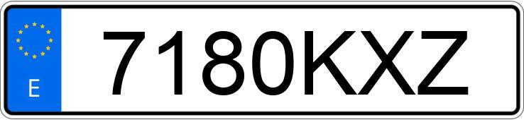 Numer rejestracyjny 7180KXZ posiada FERRARI FF Numer rejestracyjny 7180KXZ posiada FERRARI FF