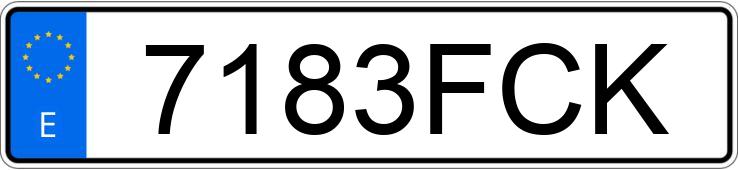 Numer rejestracyjny 7183FCK posiada MERCEDES ATEGO