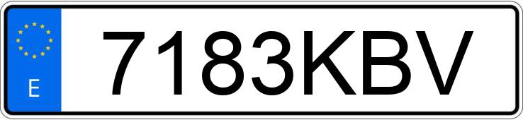 Numer rejestracyjny 7183KBV posiada VOLKSWAGEN MULTIVAN Numer rejestracyjny 7183KBV posiada VOLKSWAGEN MULTIVAN