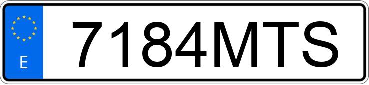 Numer rejestracyjny 7184MTS posiada KIA E-NIRO Numer rejestracyjny 7184MTS posiada KIA E-NIRO