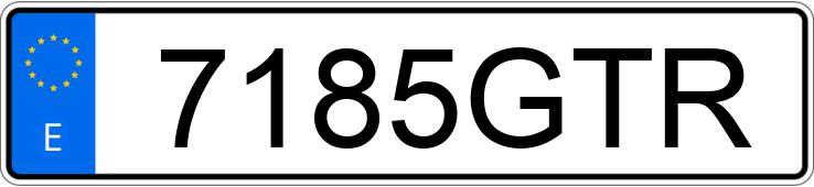 Numer rejestracyjny 7185GTR posiada FIAT PANDA Numer rejestracyjny 7185GTR posiada FIAT PANDA