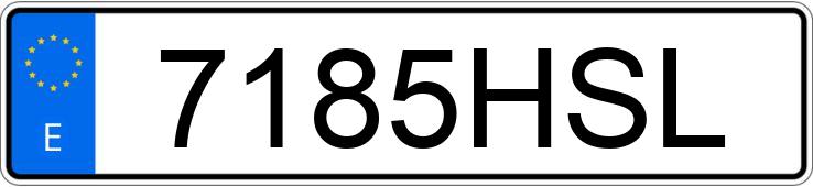 Numer rejestracyjny 7185HSL posiada VOLKSWAGEN POLO Numer rejestracyjny 7185HSL posiada VOLKSWAGEN POLO