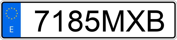 Numer rejestracyjny 7185MXB posiada BMW SERIE 2