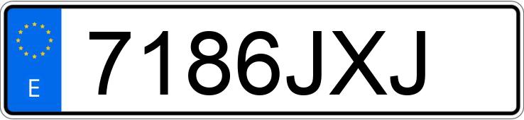 Numer rejestracyjny 7186JXJ posiada SEAT IBIZA Numer rejestracyjny 7186JXJ posiada SEAT IBIZA