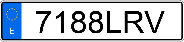 Numer rejestracyjny 7188LRV posiada RENAULT KANGOO MAXI Numer rejestracyjny 7188LRV posiada RENAULT KANGOO MAXI