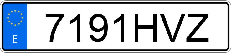 Numer rejestracyjny 7191HVZ posiada MERCEDES VITO Numer rejestracyjny 7191HVZ posiada MERCEDES VITO