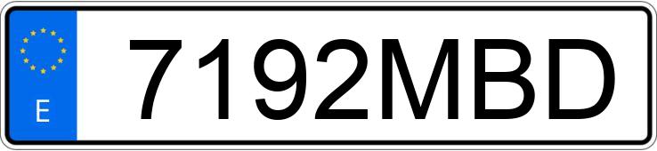 Numer rejestracyjny 7192MBD posiada BMW X1 Numer rejestracyjny 7192MBD posiada BMW X1